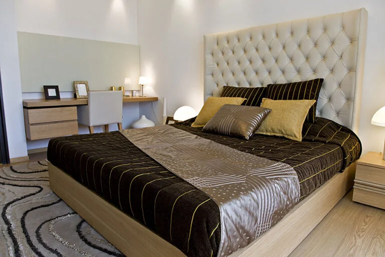 Modern 3 BHK bedroom